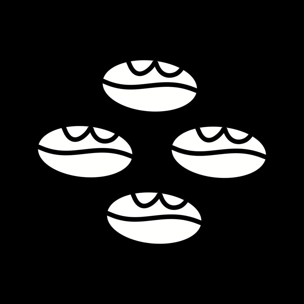 Coffee Beans Vector Icon