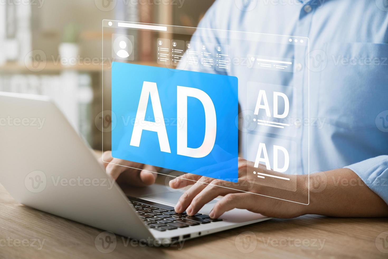 Online Advertising Concepts To Target Customers, Influencer Marketing Social media, shooting in-feed ads across platforms, optimizing customer reach rates, future online advertising. photo