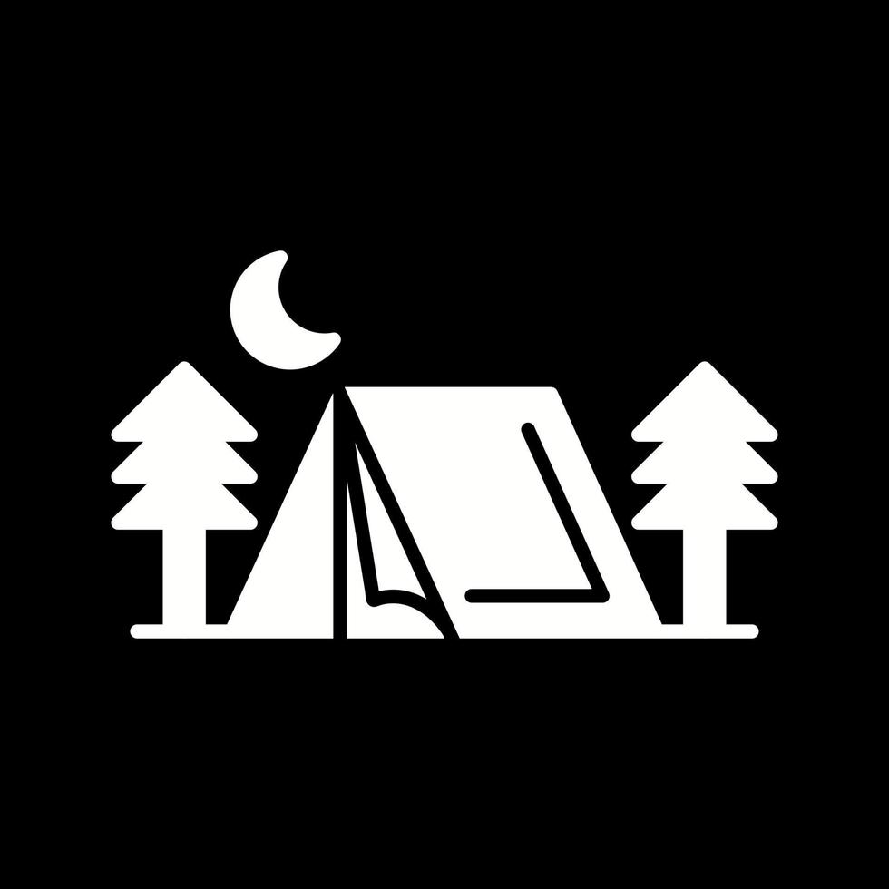 Tent Vector Icon