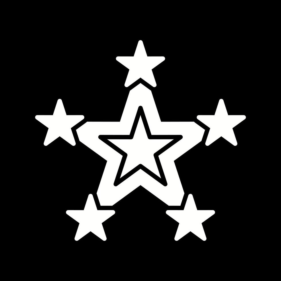 icono de vector de estrella