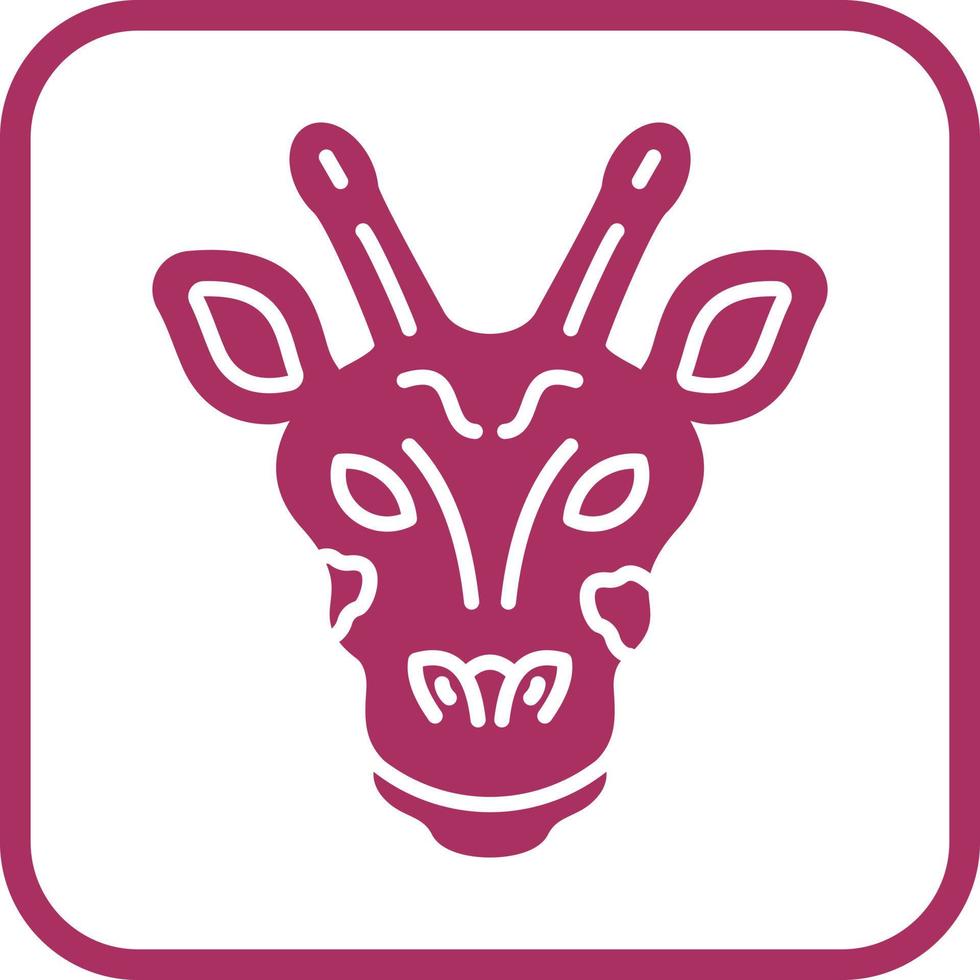 Giraffe Vector Icon