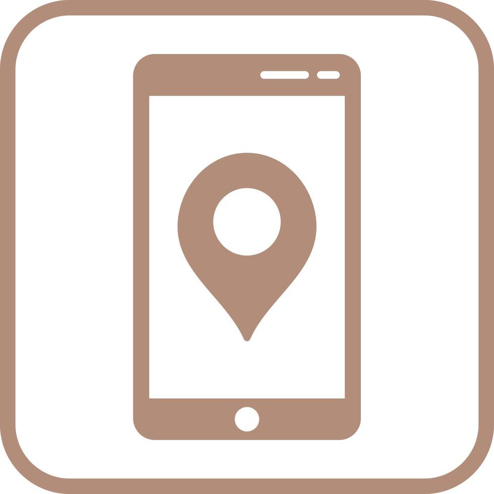 Unique GPS Service Vector Icon