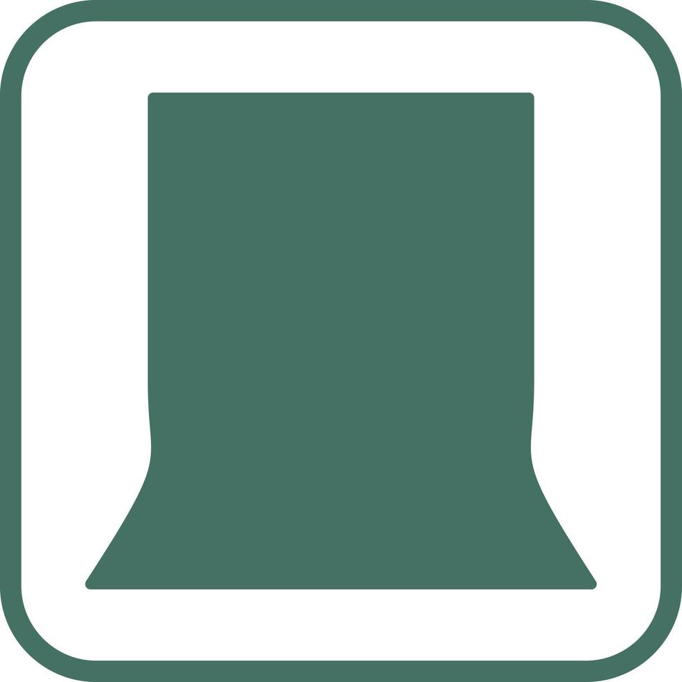 Unique Back Stand Vector Icon