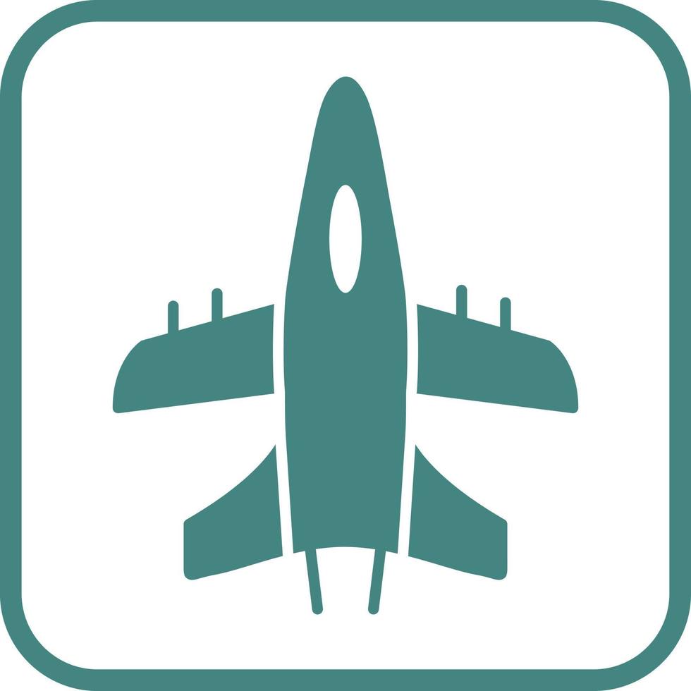 Military Plane Vector Icon