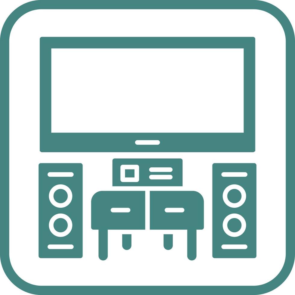 Home Theater Vector Icon