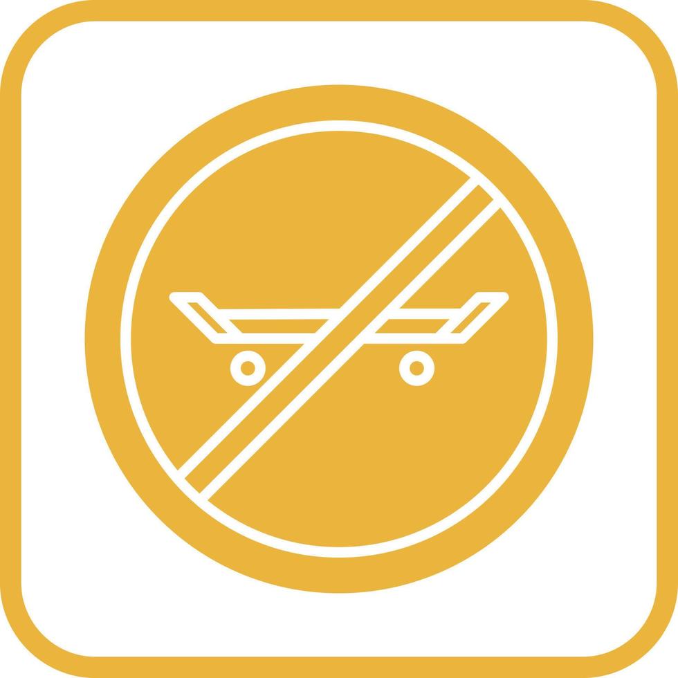 No Skating Vector Icon