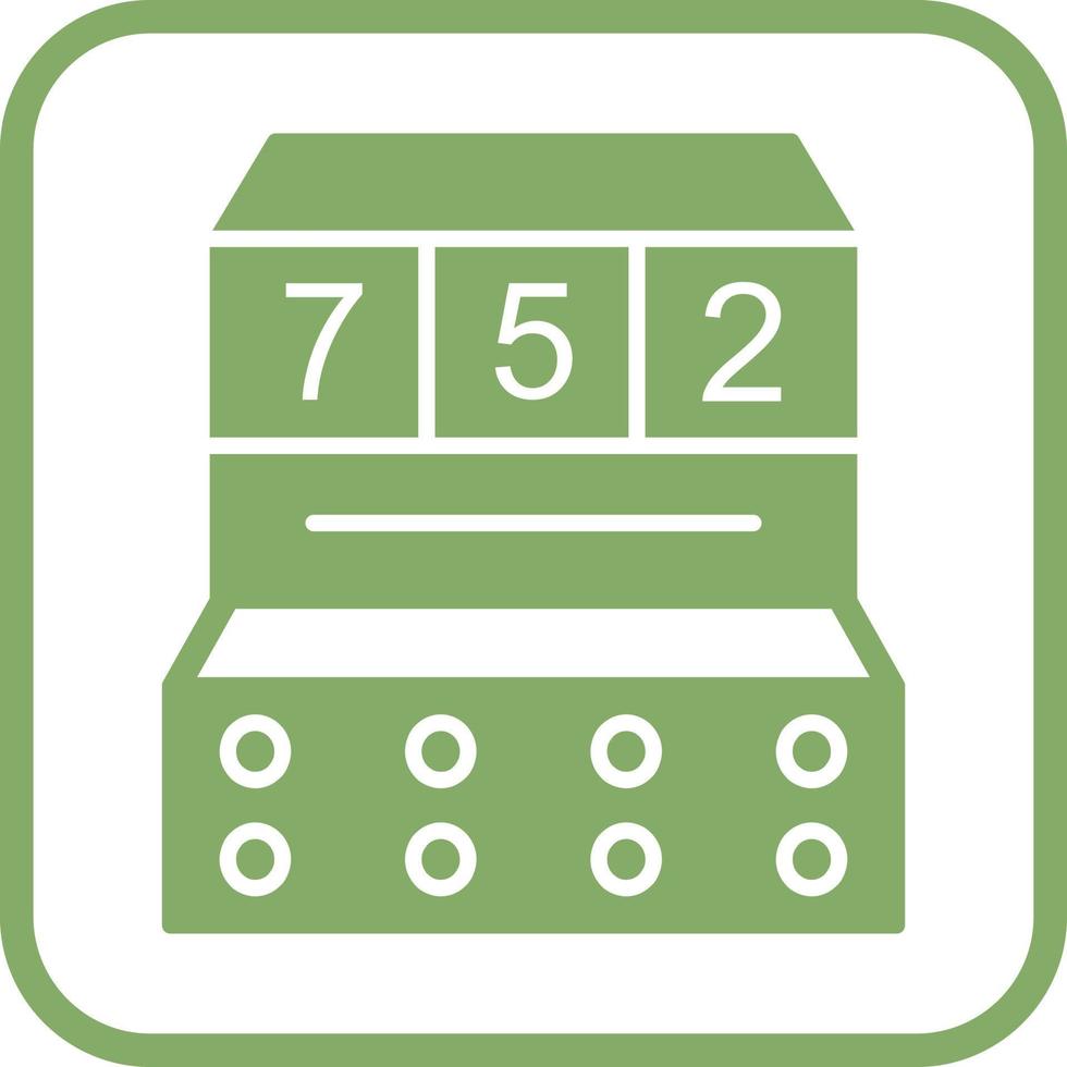 Slot Machine Vector Icon