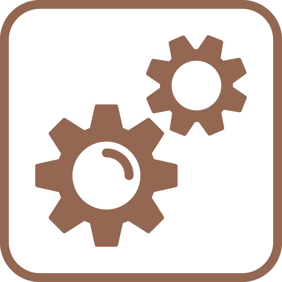 Gears Vector Icon