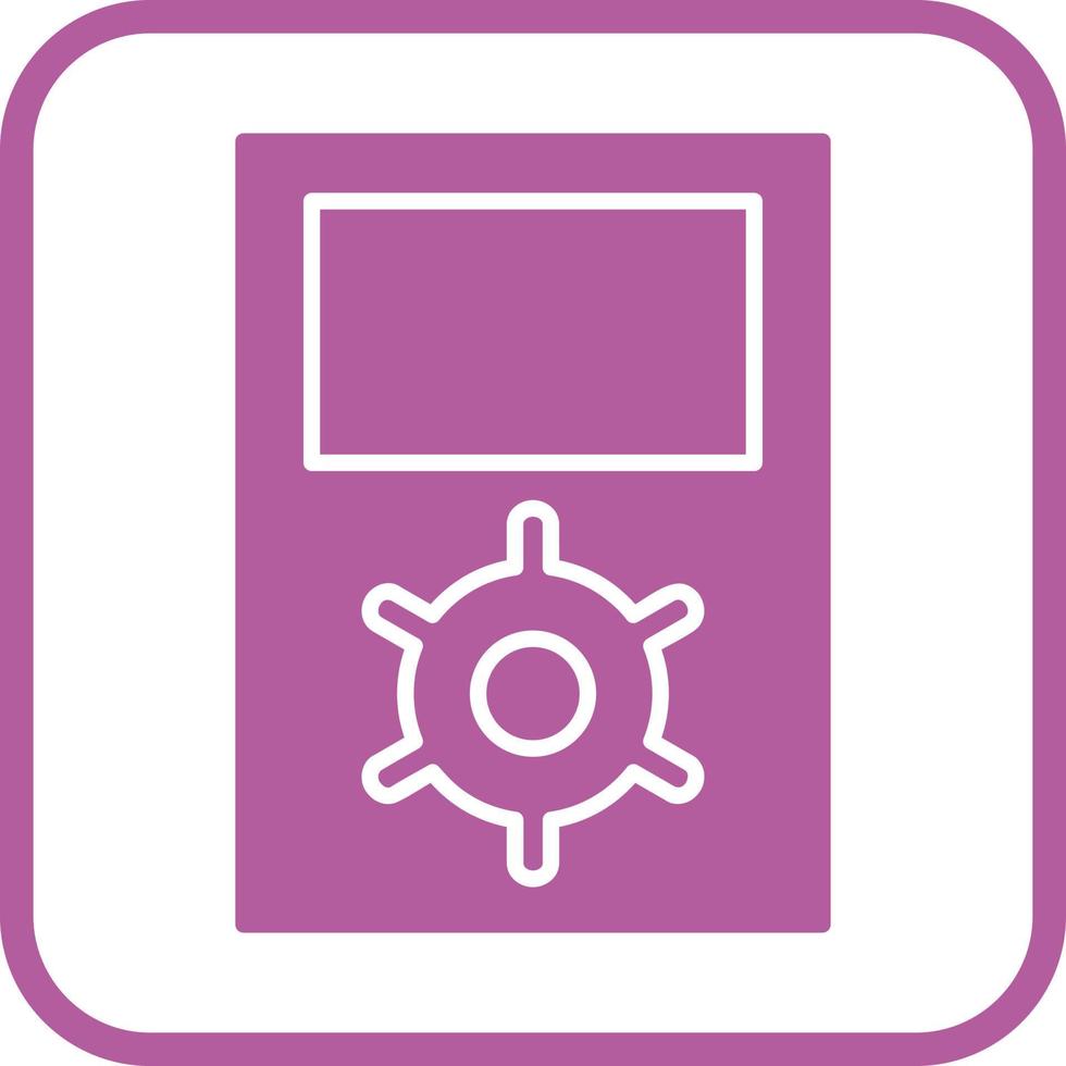 Unique Portfolio Management Vector Icon