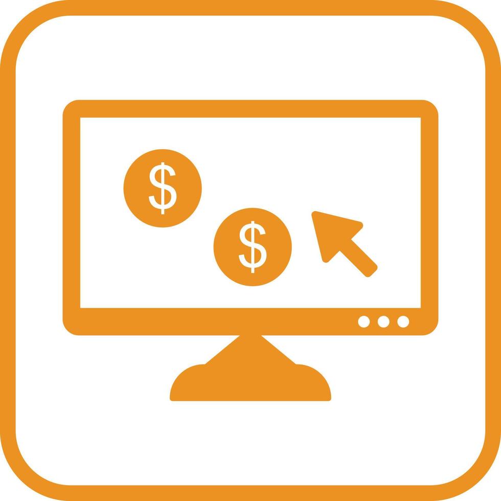 Unique Pay Per Click Vector Icon