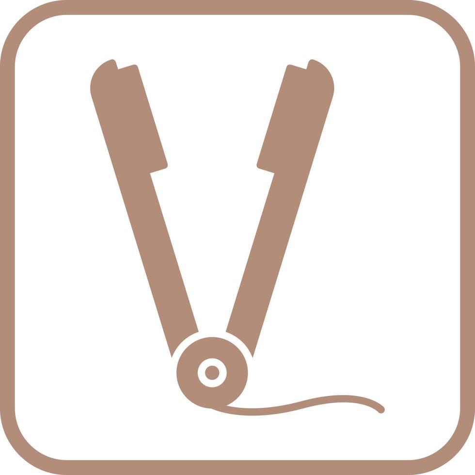 Straightener Vector Icon