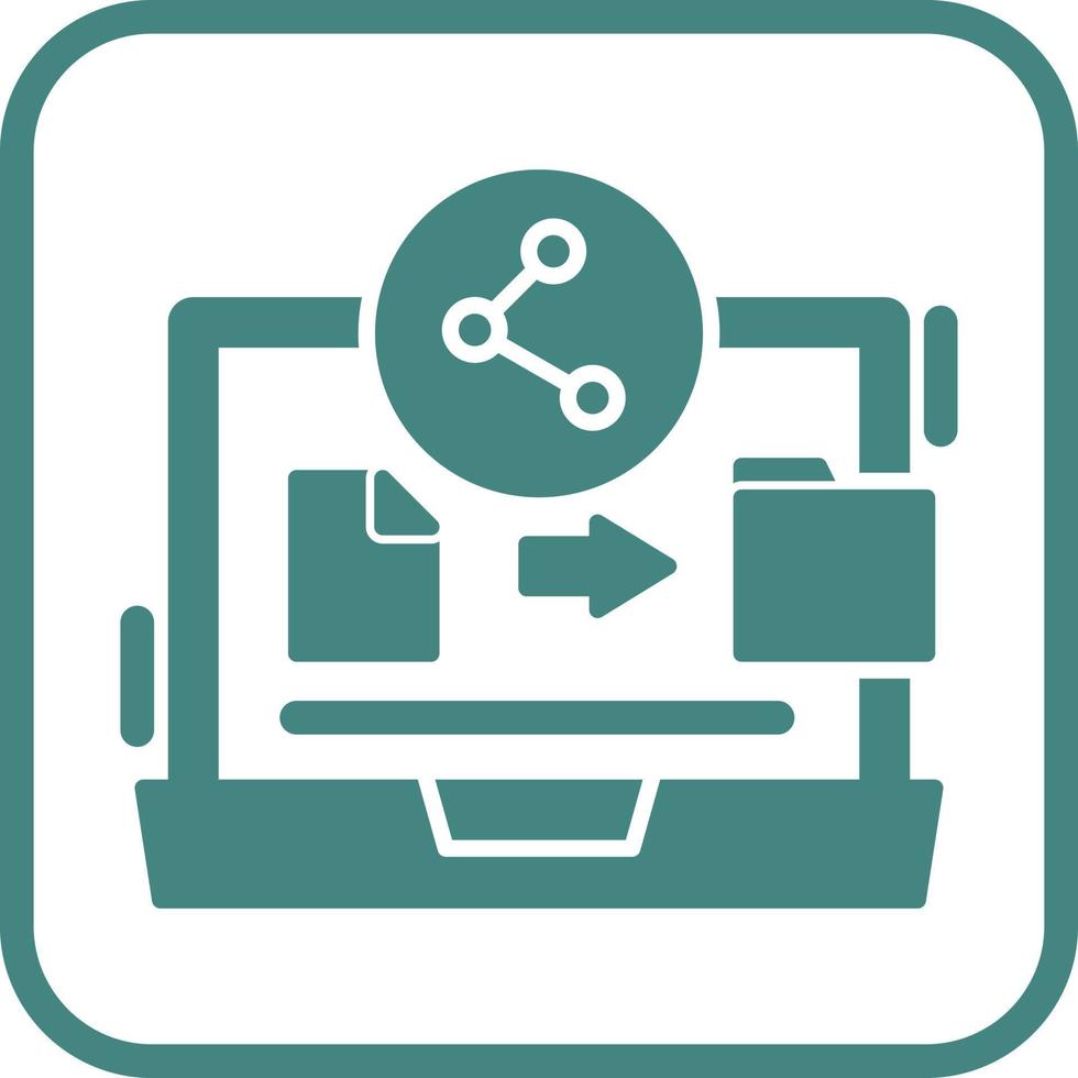 File Share Vector Icon