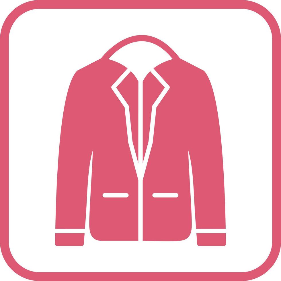 Stylish Jacket Vector Icon