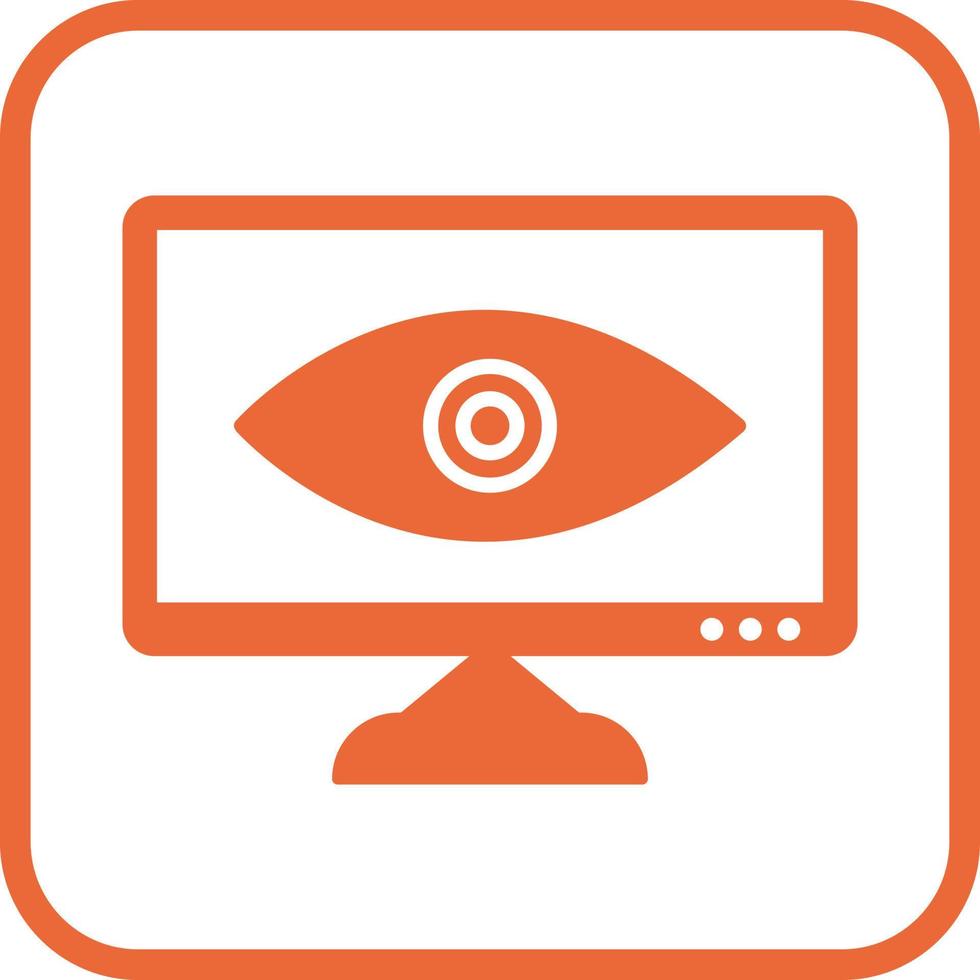 Unique Web Visibility Vector Icon