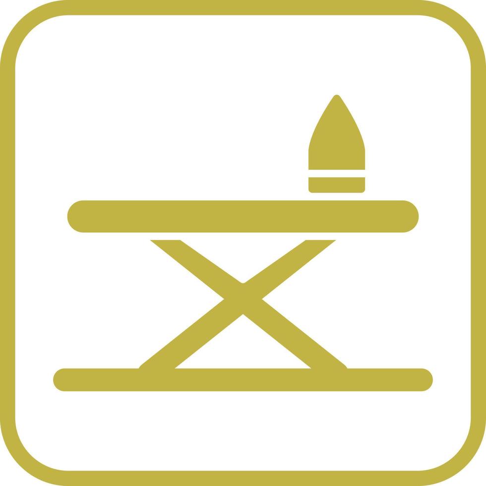 Iron Board Vector Icon