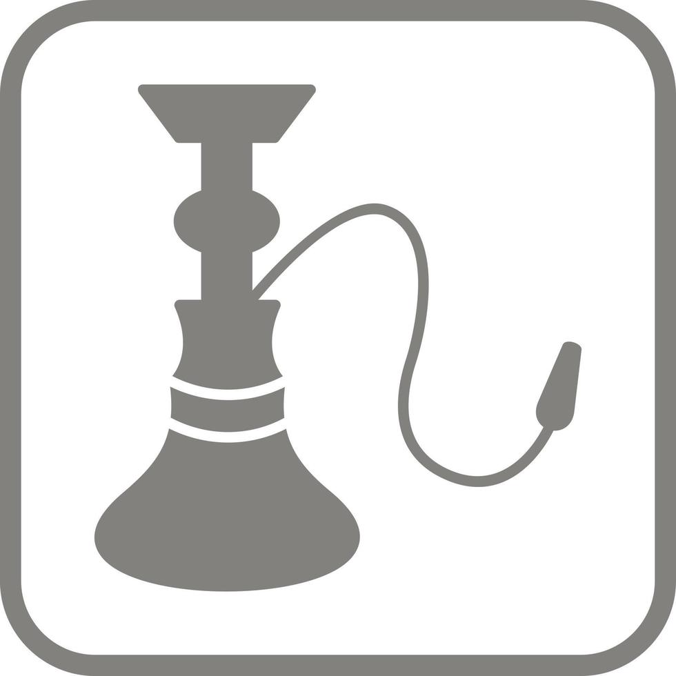 icono de vector de cachimba único