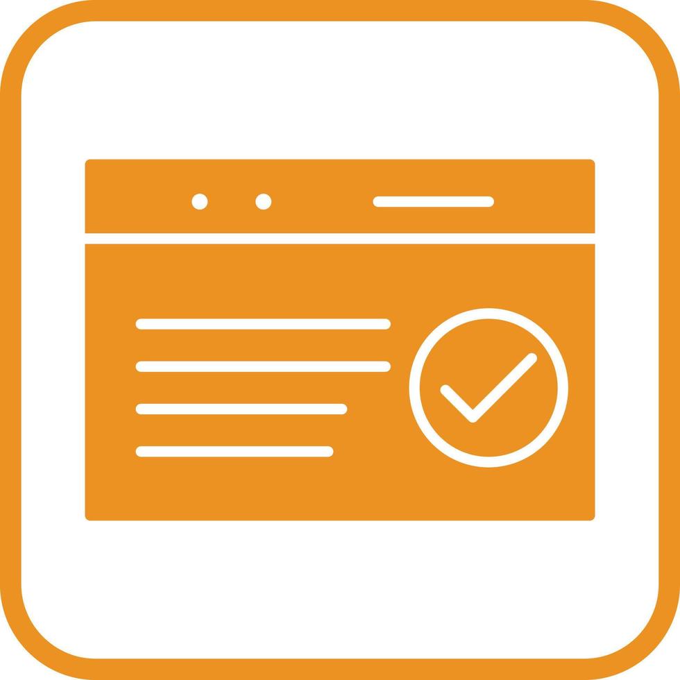 Unique QC Passed Vector Icon