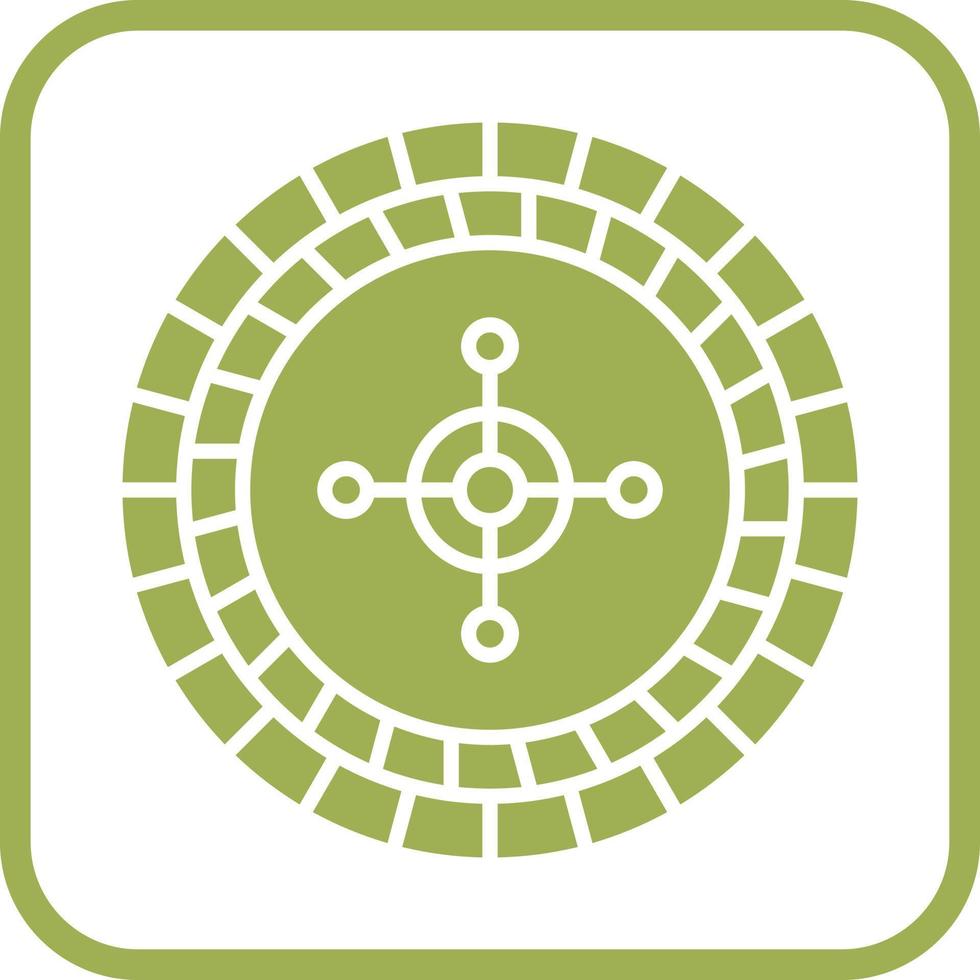 Roulette Vector Icon