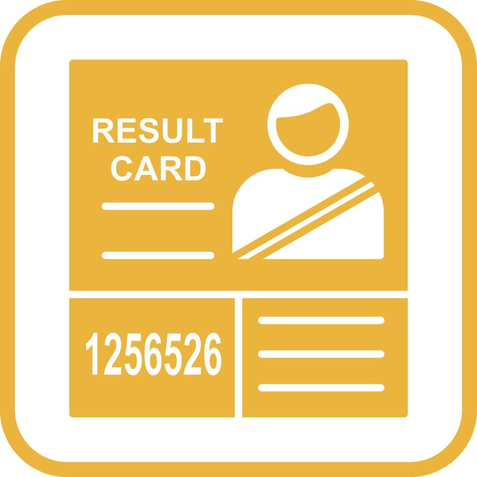 Candidate Results Vector Icon