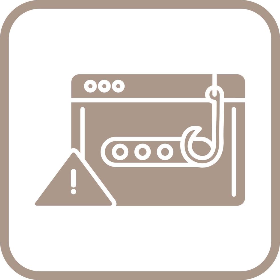 Phishing Password Vector Icon