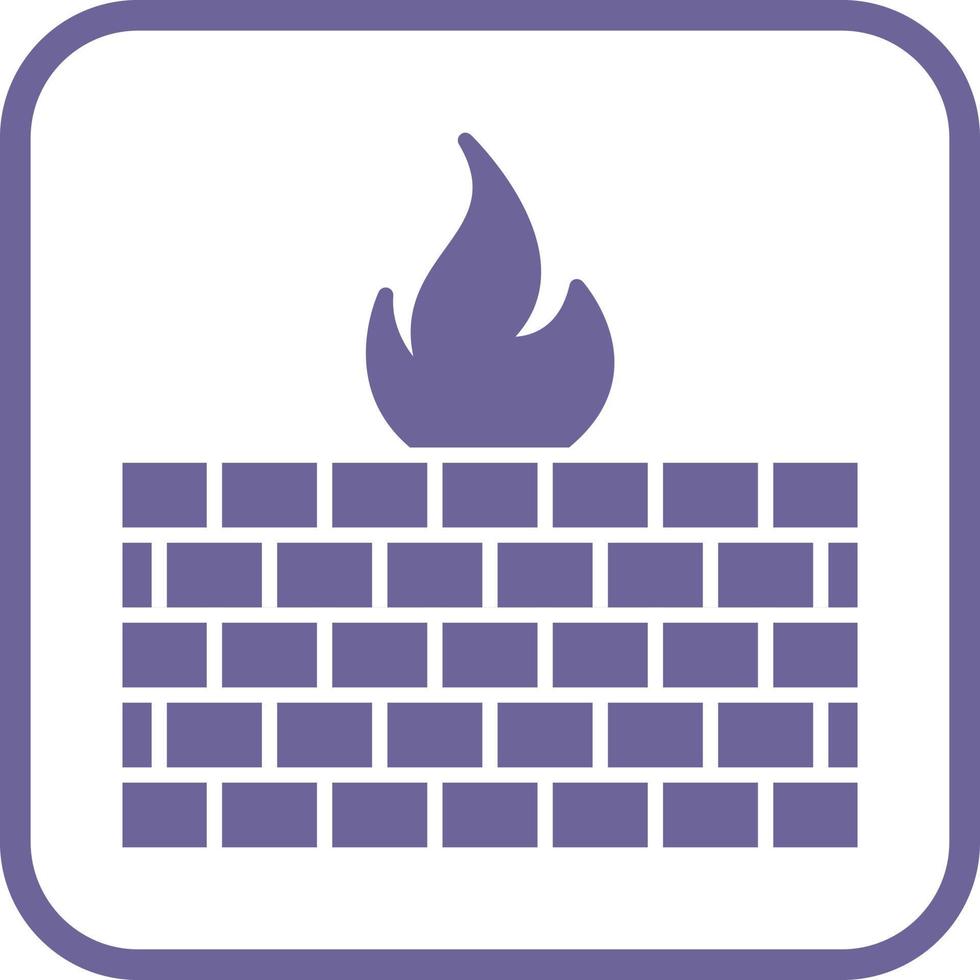 Firewall Vector Icon