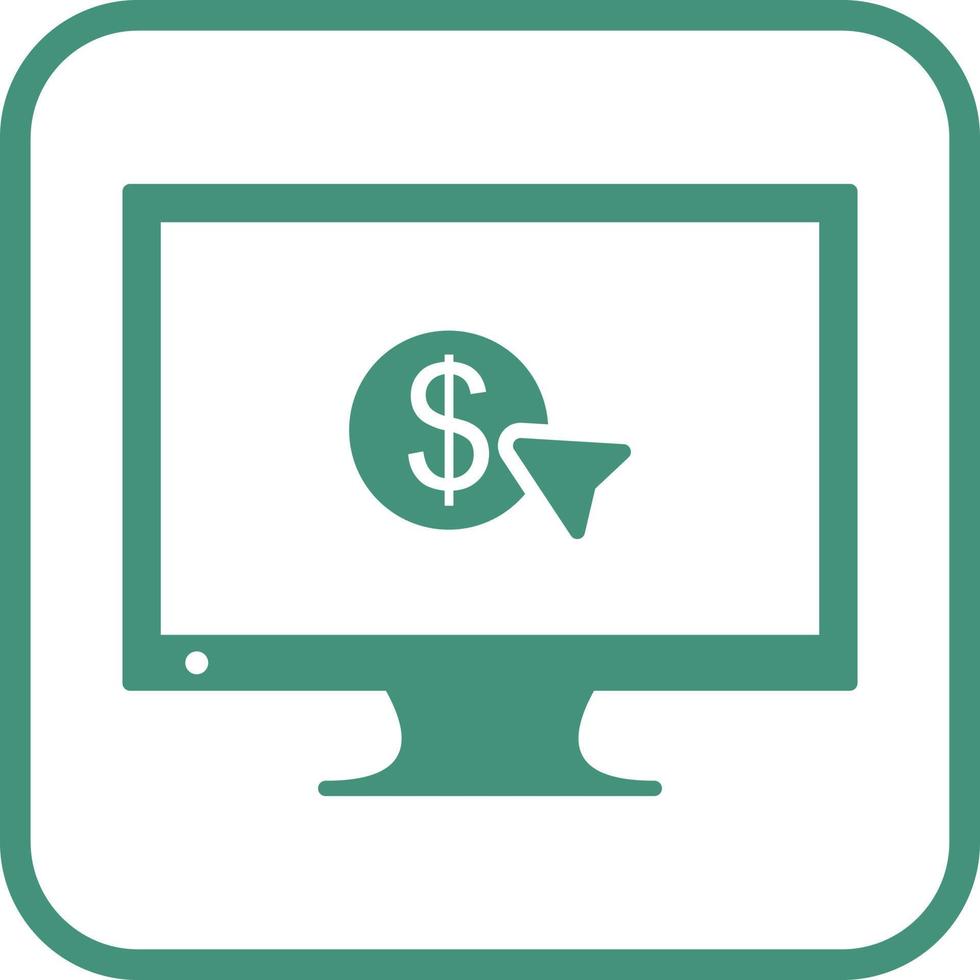 Unique Pay Per Click Vector Icon
