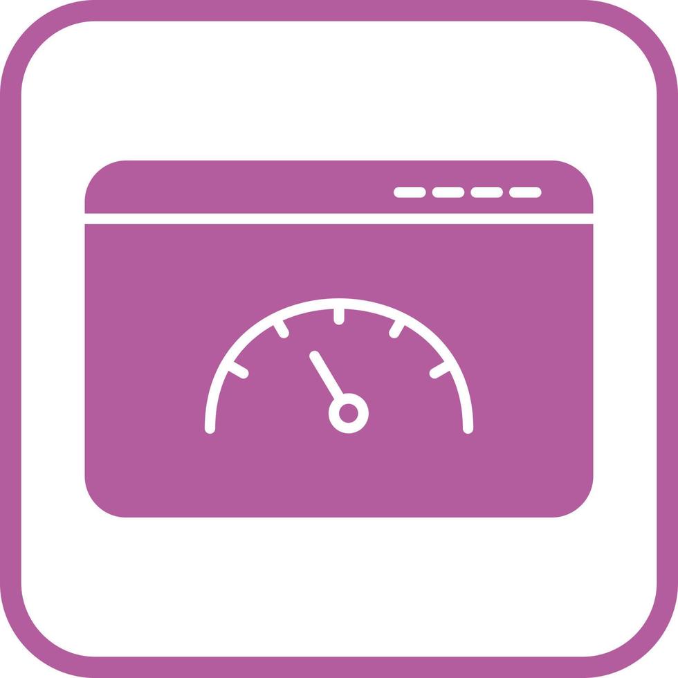 Page Speed Vector Icon