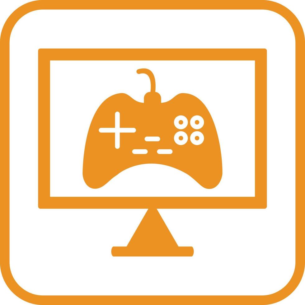 Unique Online Games Vector Icon