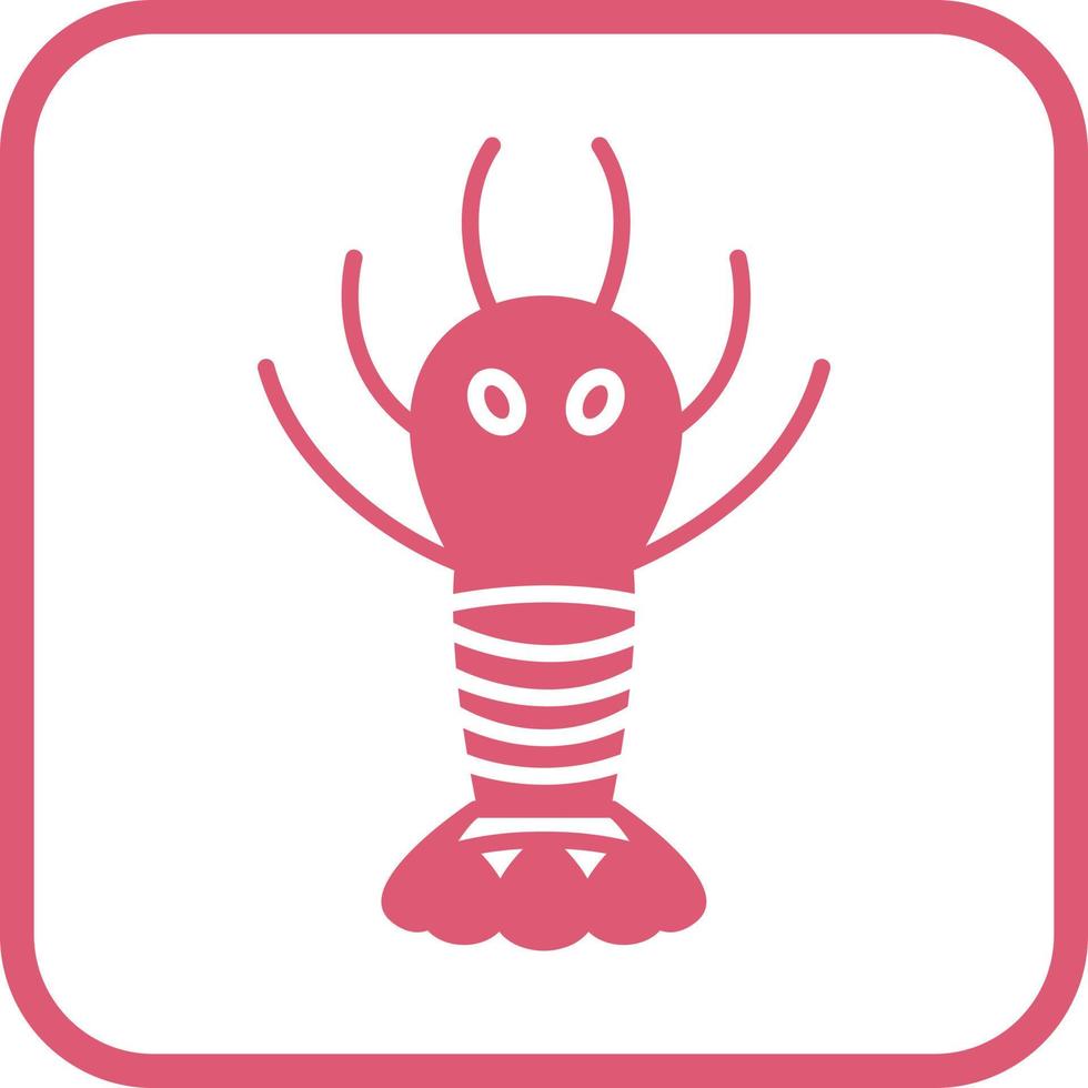 Lobster Vector Icon