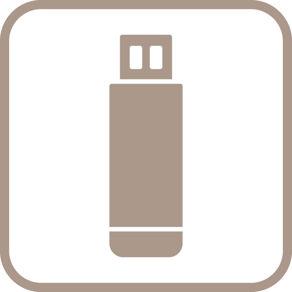 USB Drive Vector Icon