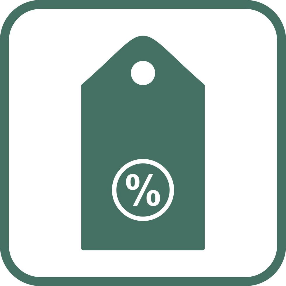 Unique Discount Tag II Vector Icon