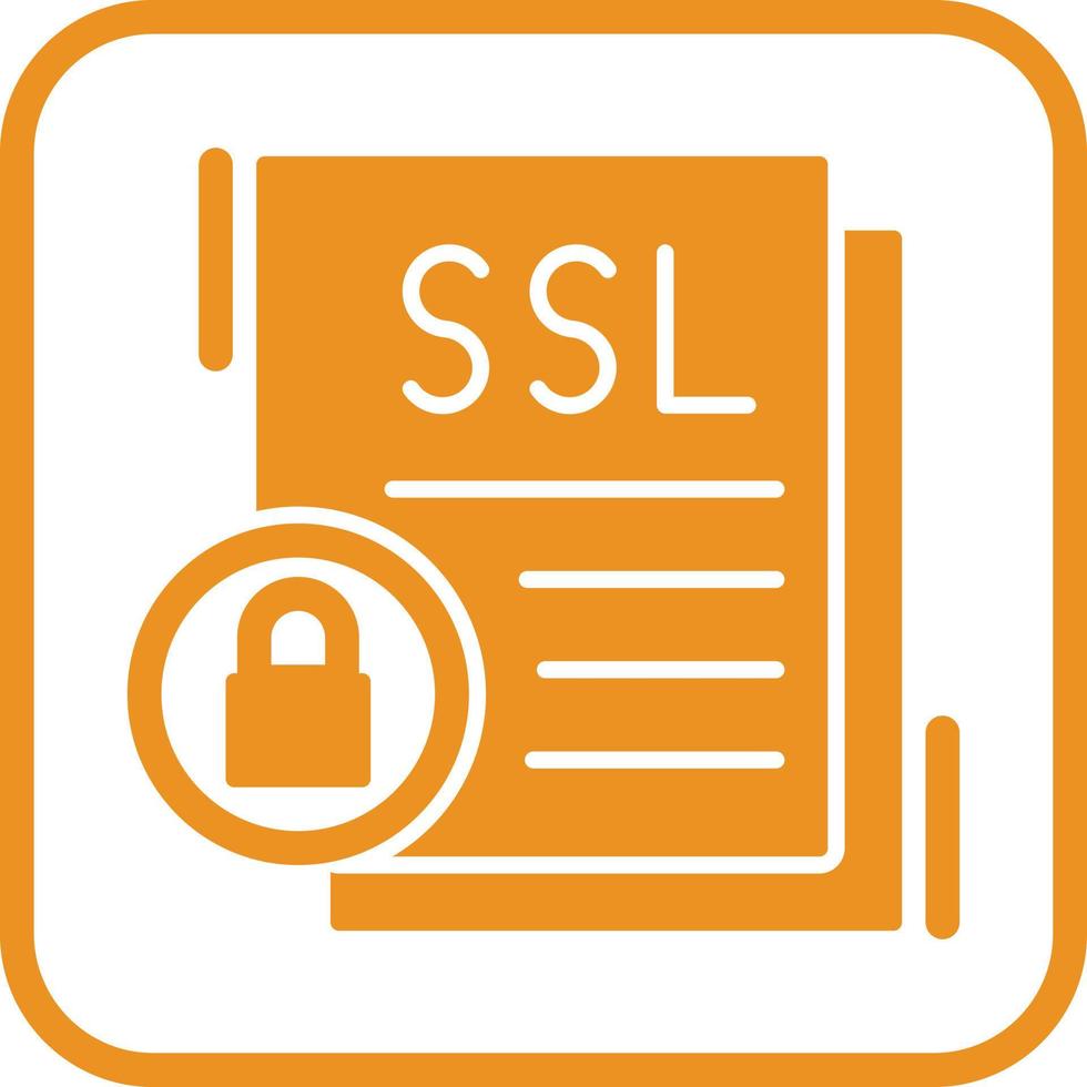 icono de vector de ssl