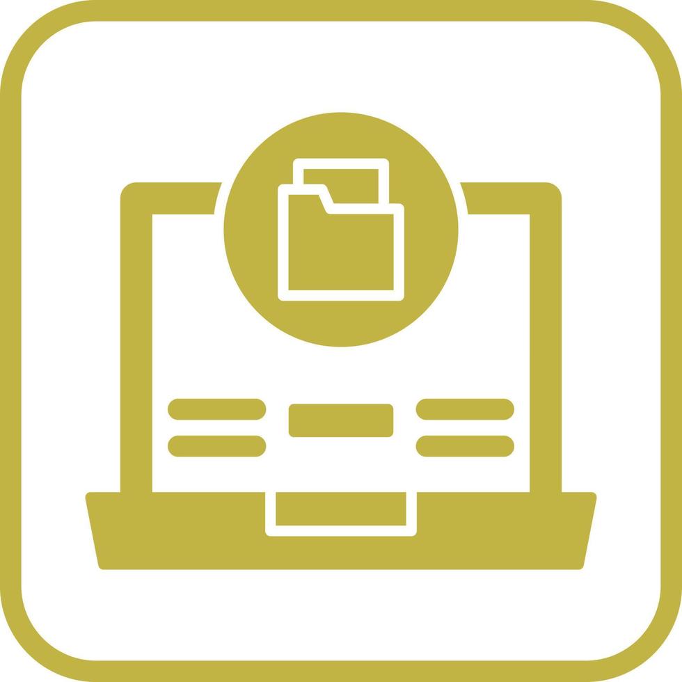 Data Storage Vector Icon