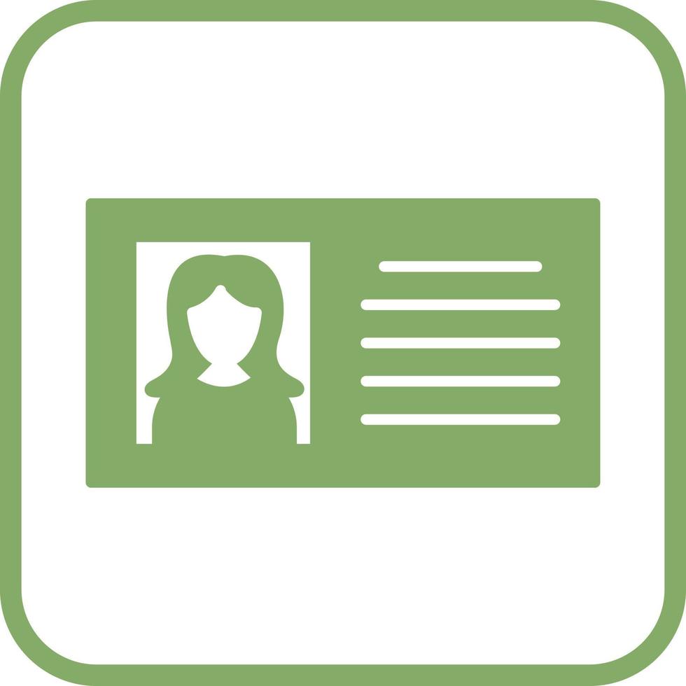 Female Profile Vector Icon