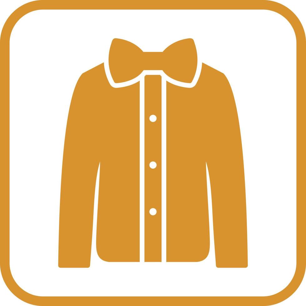 Shirt with Bow Vector Icon