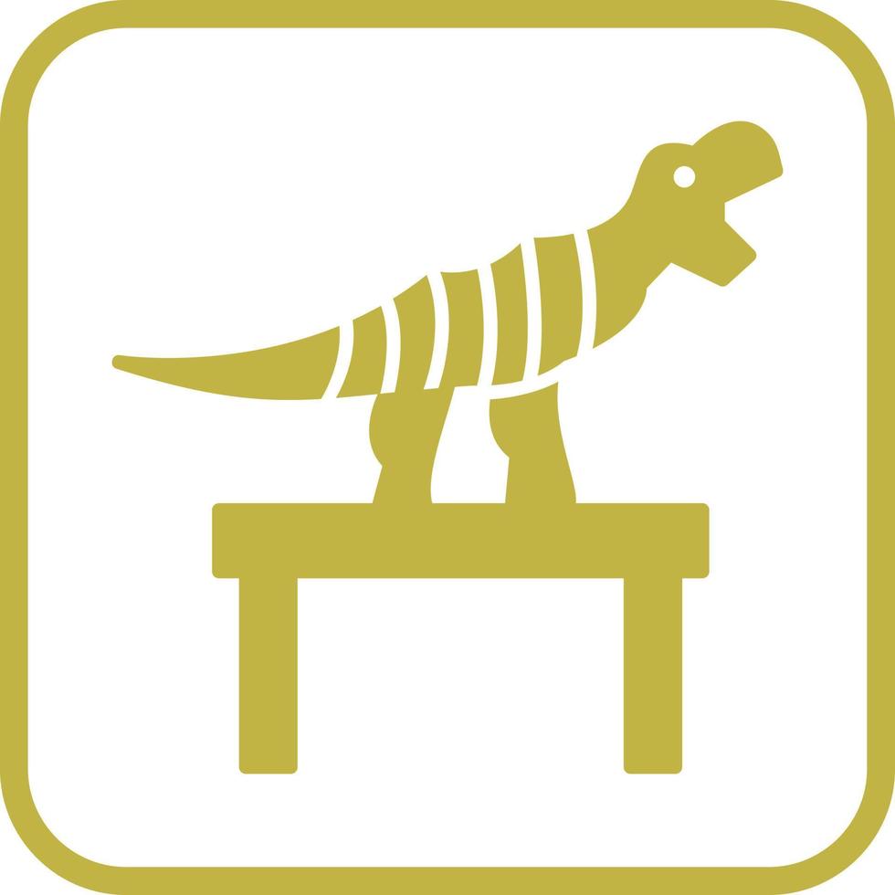 Bones Exhibit Vector Icon