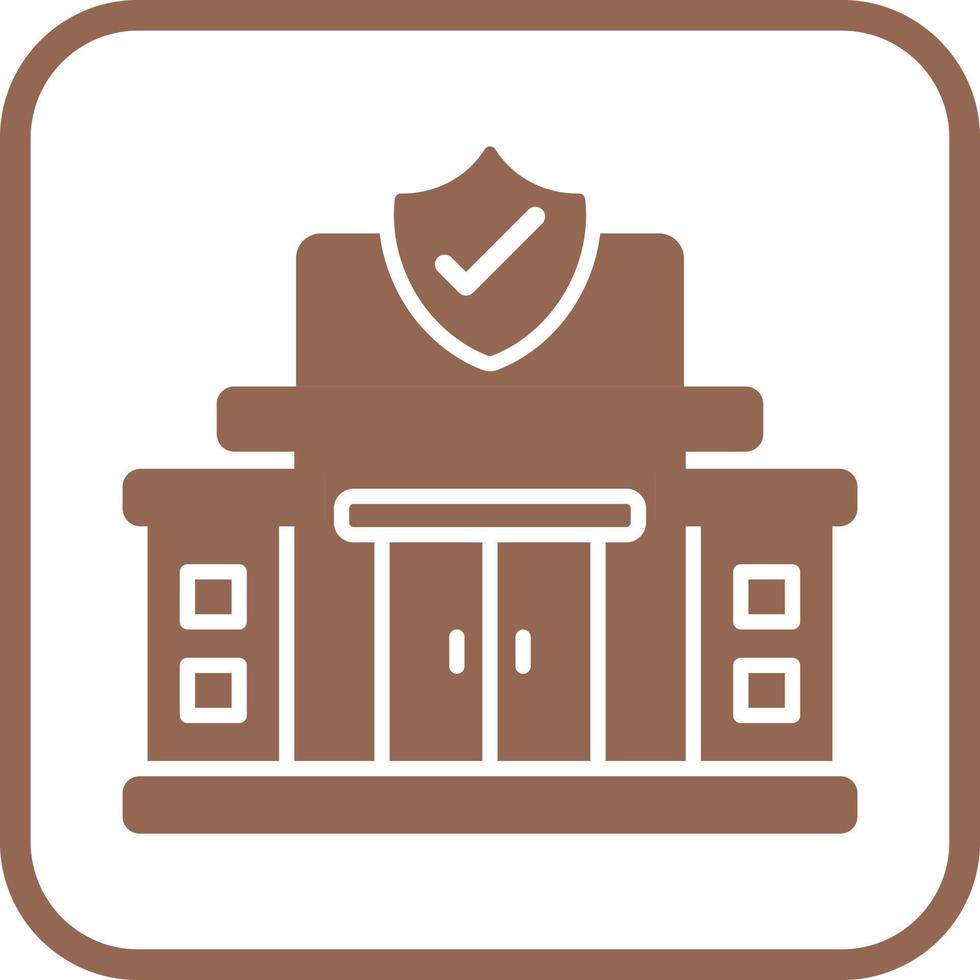 Insurance Office Vector Icon