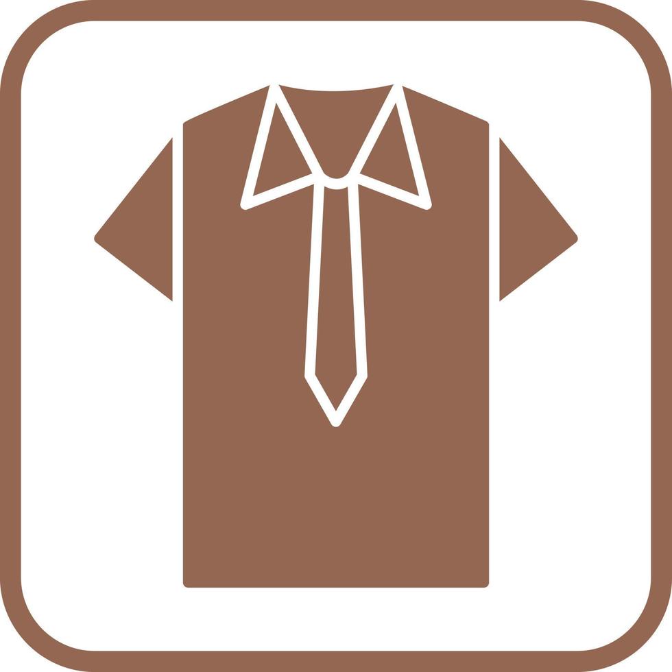 Shirt and Tie Vector Icon