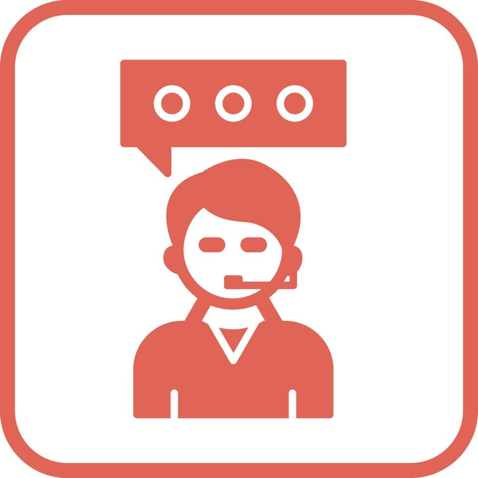 Client Service Vector Icon