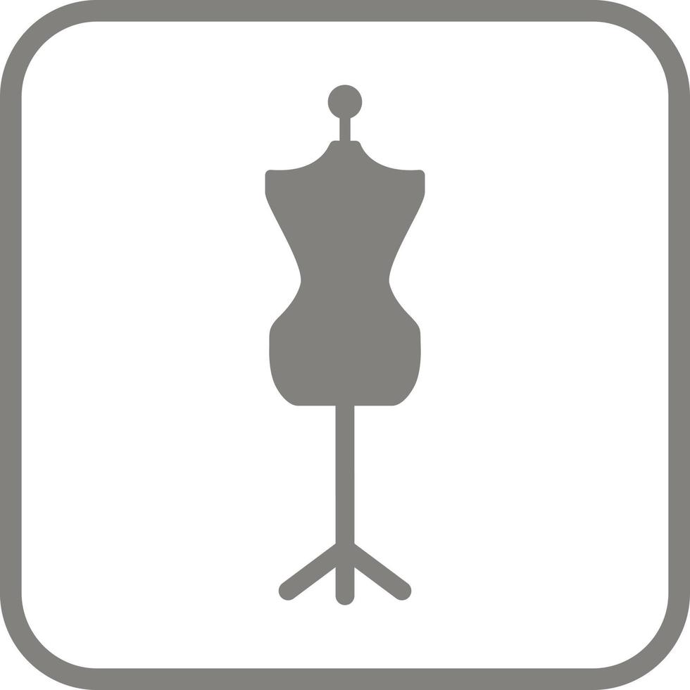icono de vector de soporte de vestido