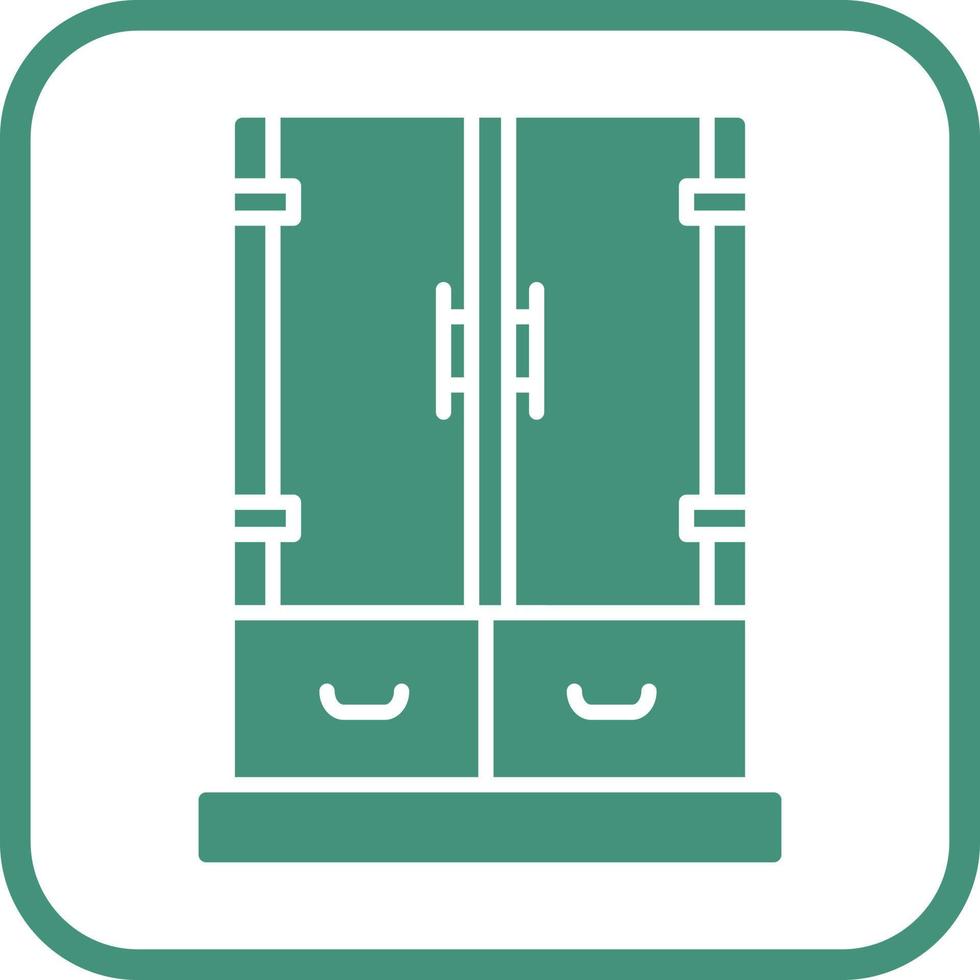 Cabinet Drawer Vector Icon