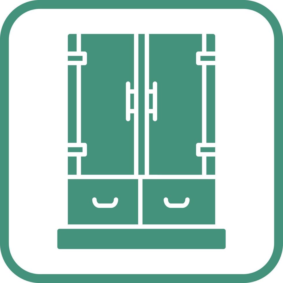 Cabinet Drawer Vector Icon