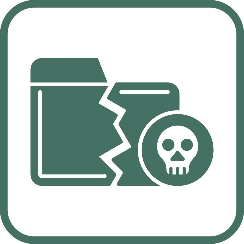 Infected Files Vector Icon