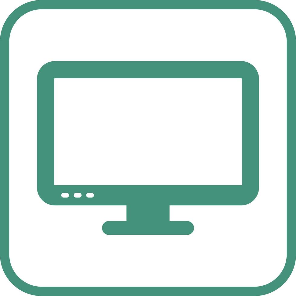 Lcd Vector Icon