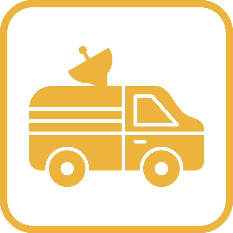 News Van Vector Icon