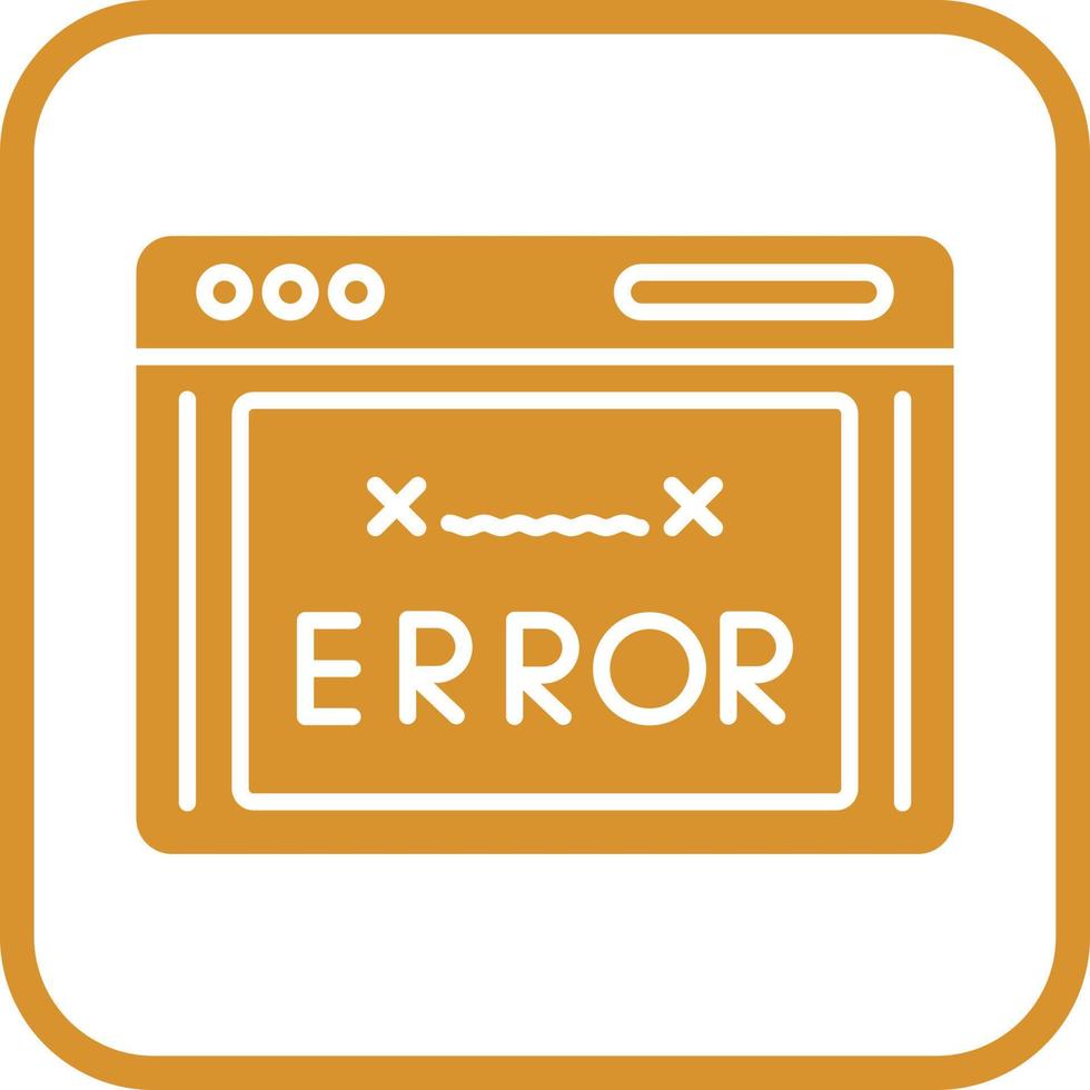 Error Code Vector Icon