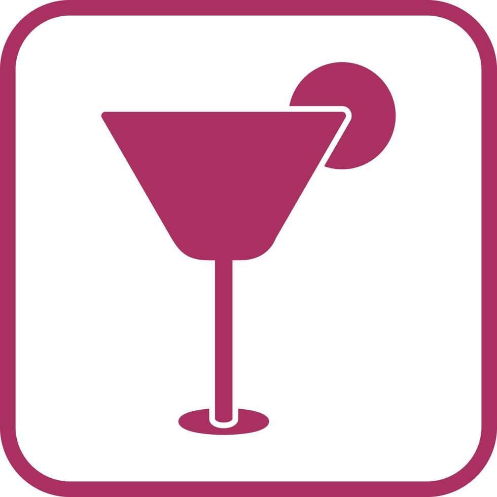 Cocktail Drink Vector Icon