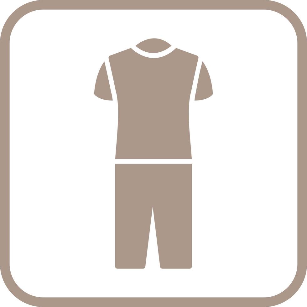 Pyjamas Suit Vector Icon