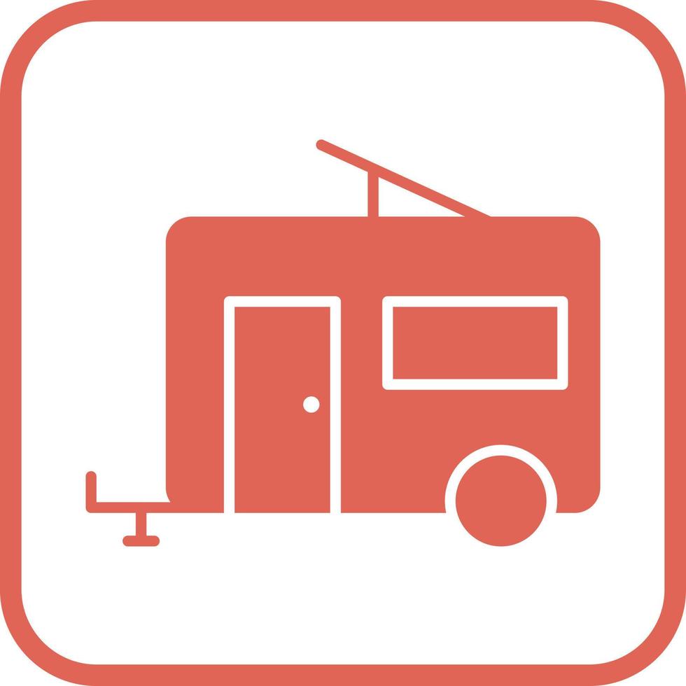Trailer Vector Icon