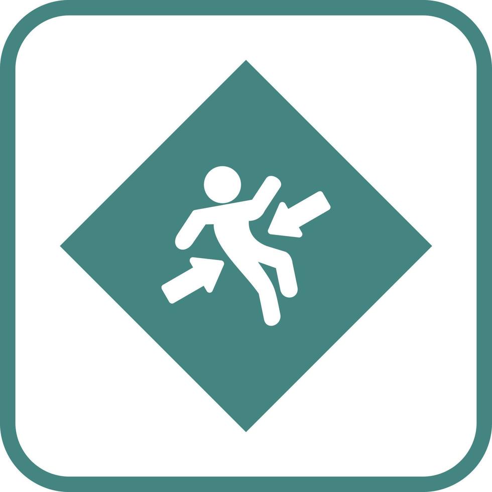 Crush Zone Vector Icon